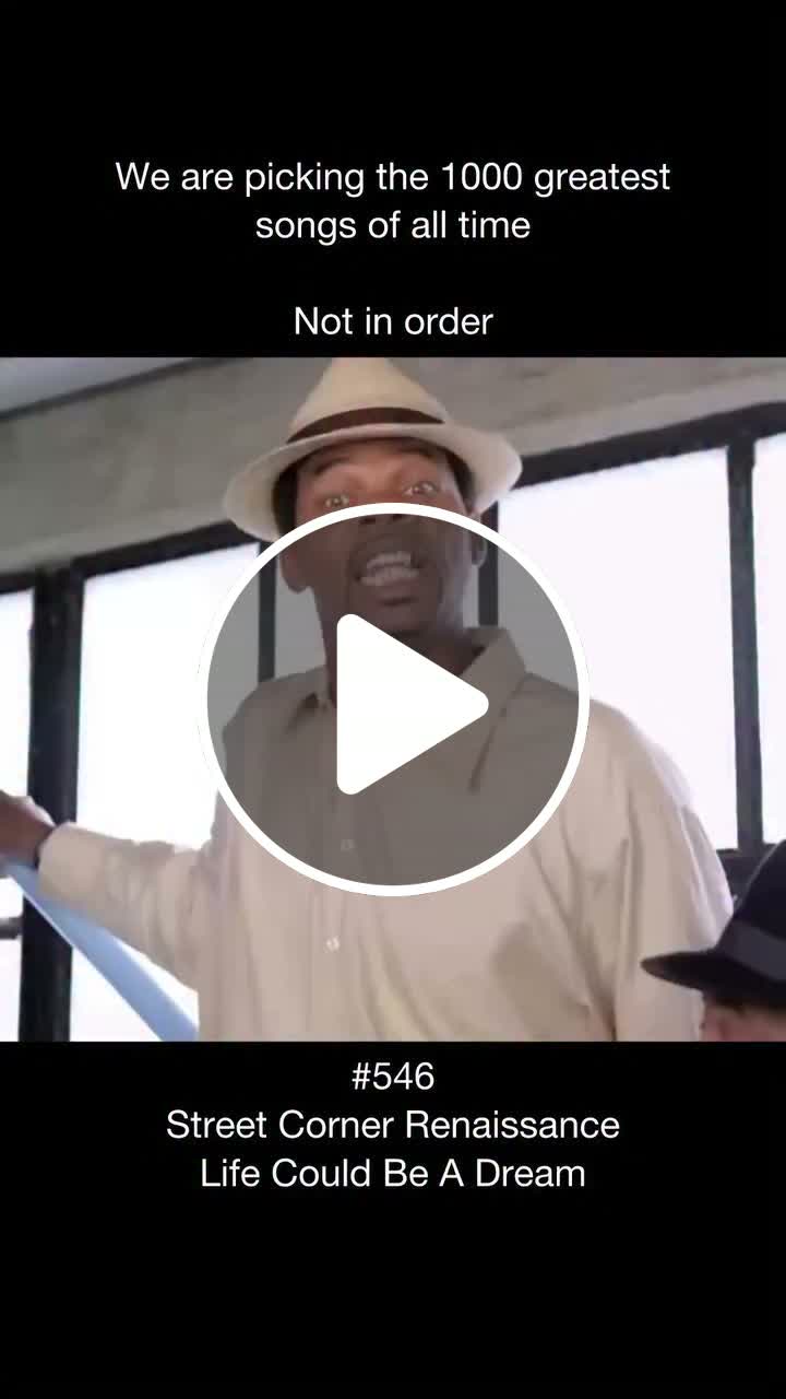 Street corner Renaissance - Life Could Be a Dream - NewsBreak