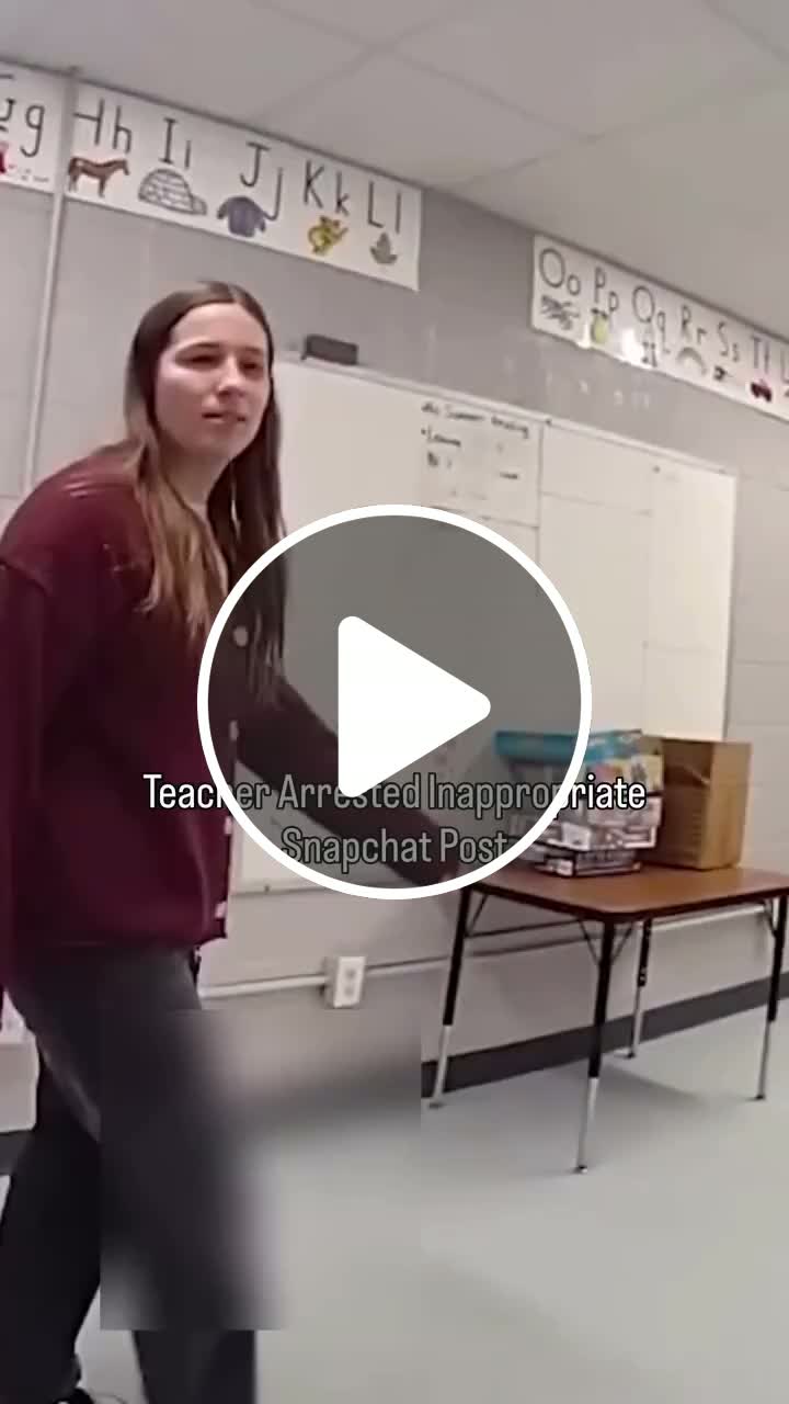 The bodycam shows a 22-year-old student teacher at John L. Hensey ...