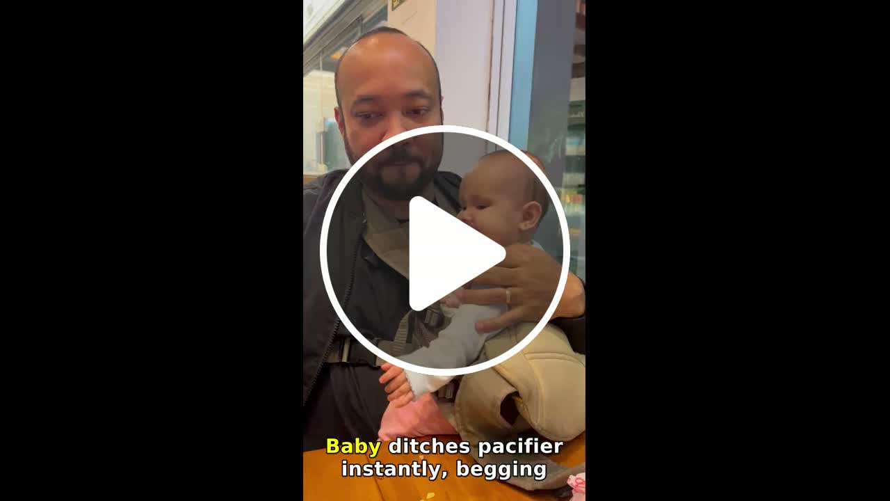 Baby Spits Out Pacifier for a Taste in São Paulo - NewsBreak