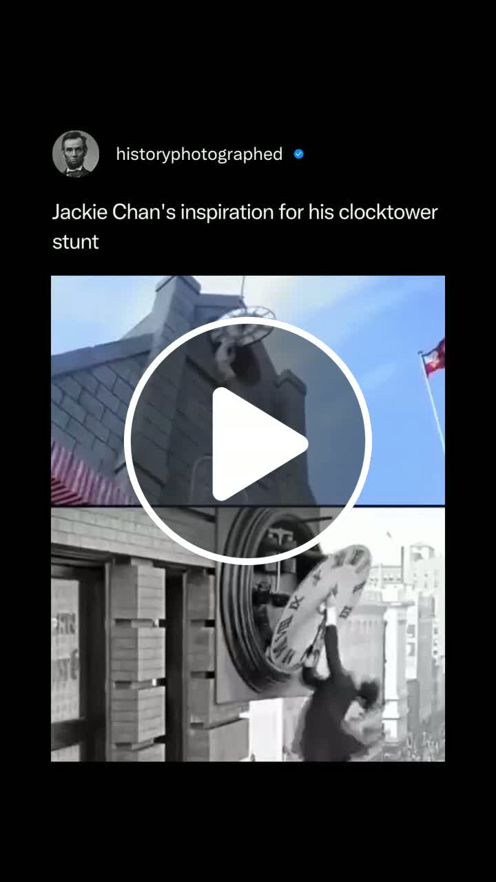 #MyFirstScoopz Jackie Chan's 1983 film Project A was famously inspired ...