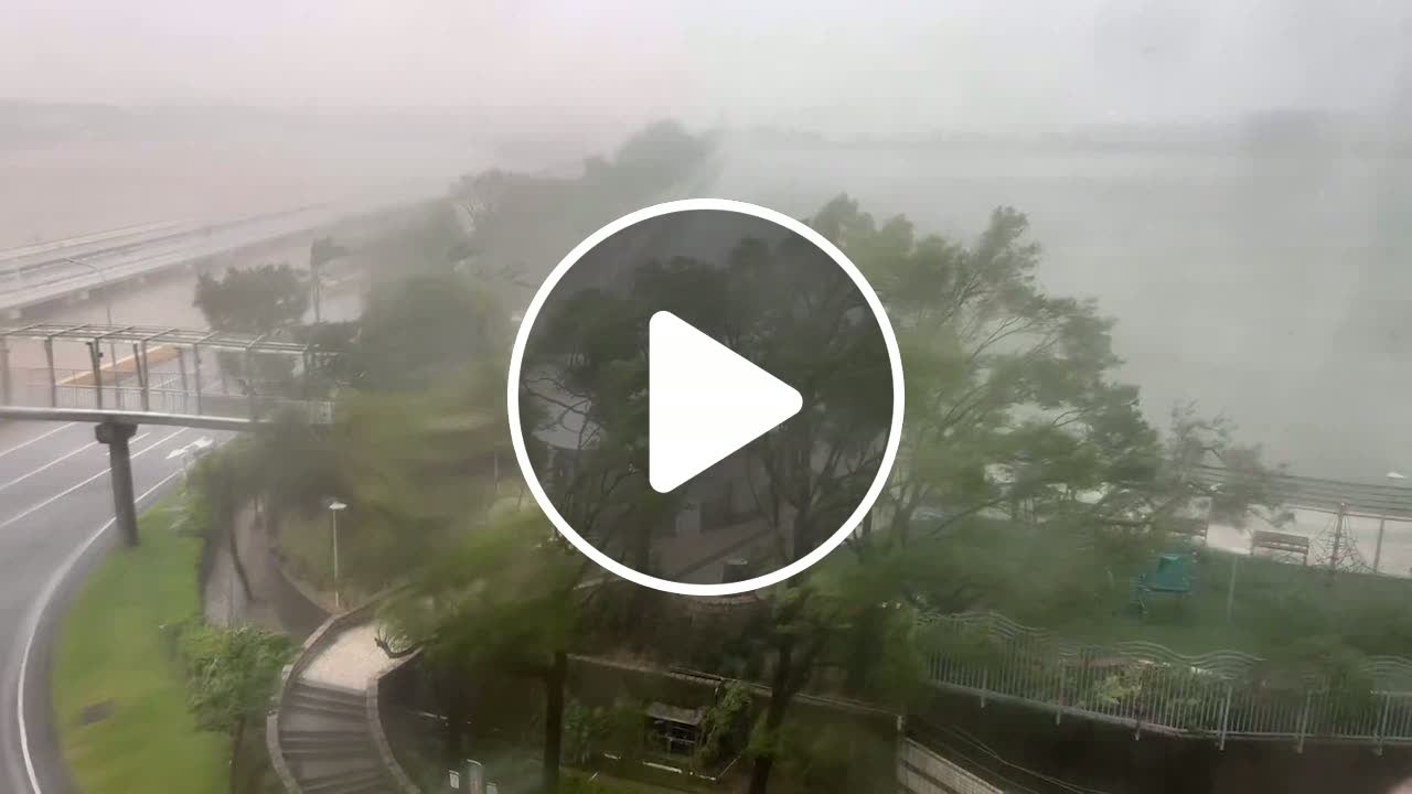 Macau: Super Typhoon Ragasa Brings Hurricane-Force Winds and Heavy Rain ...