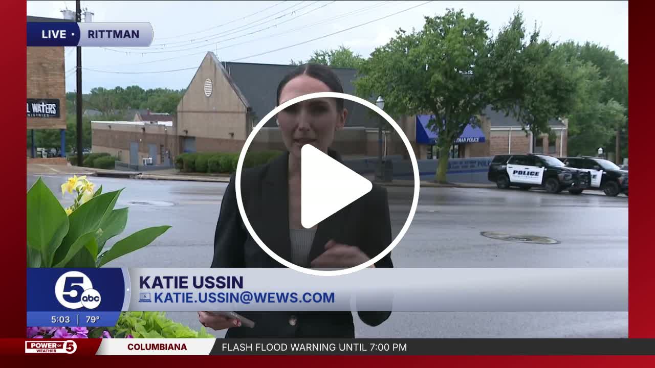 Artist Ron Moore Jr. honors fallen Rittman Police Sgt. Scott Reis with ...