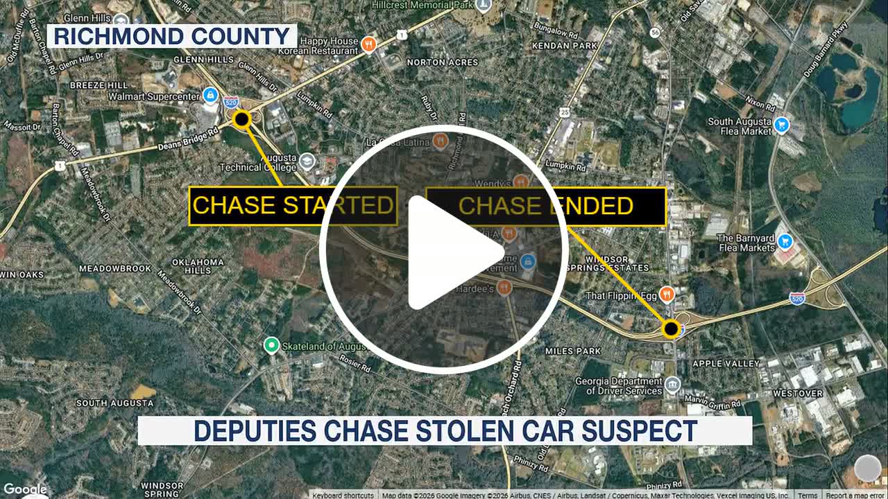 Richmond County deputies involved in high speed chase - NewsBreak