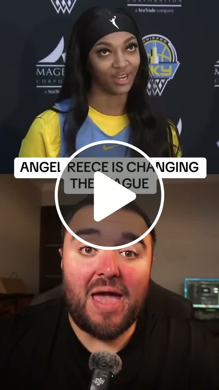 #basketball #tiktokcampaign angel Reece is changing the WNBA created by ...