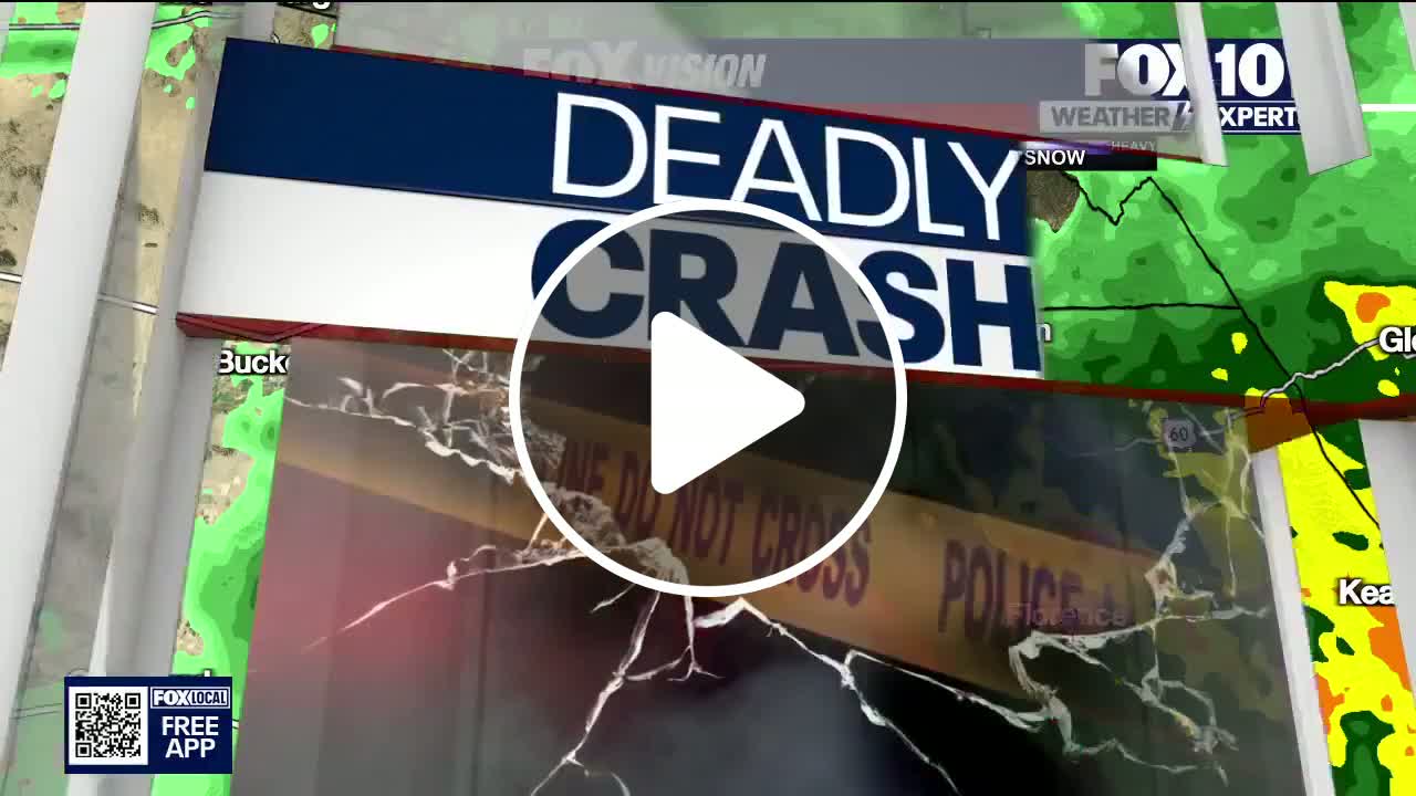 2 dead in fiery overnight crash in South Phoenix - NewsBreak
