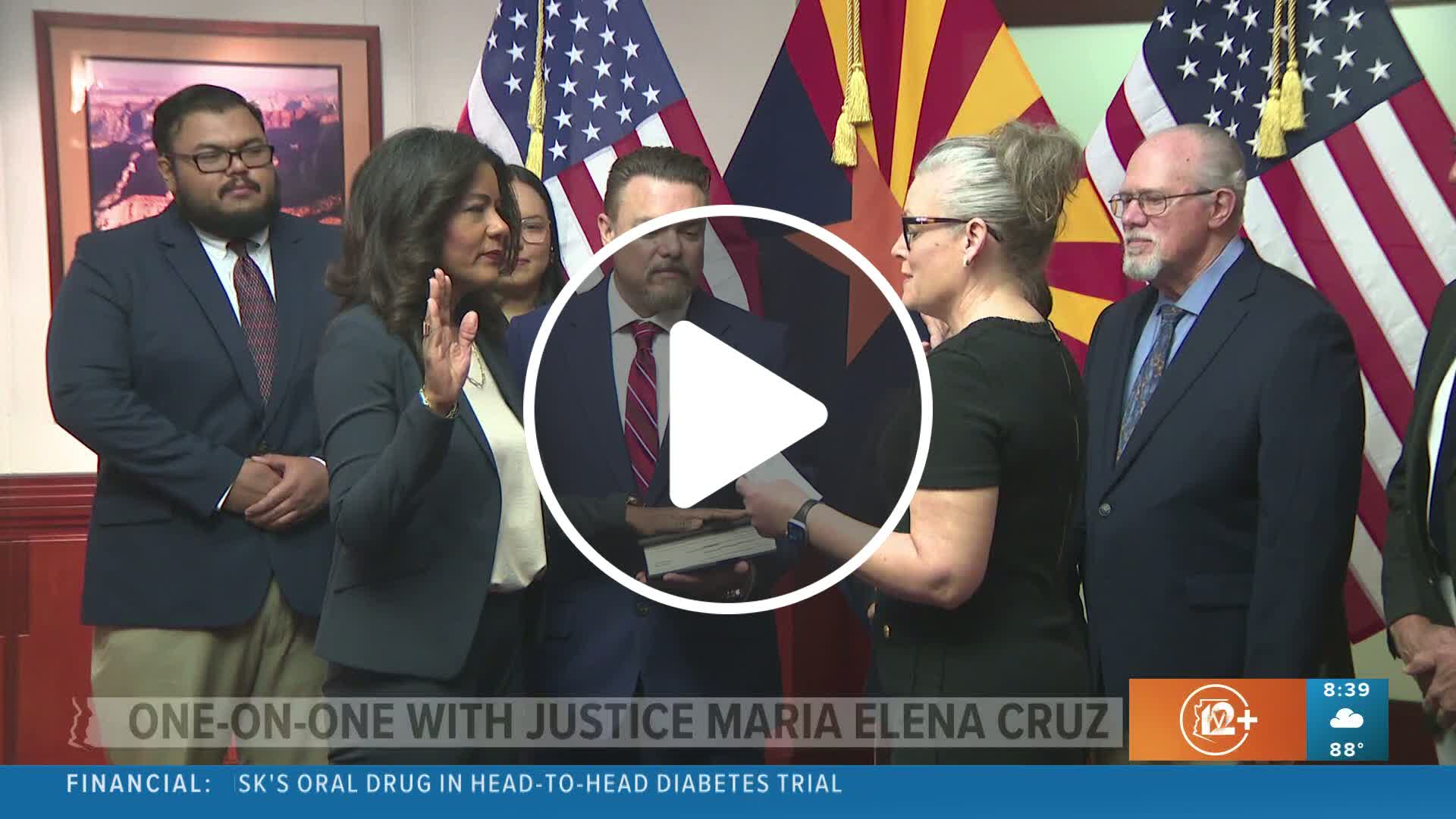 Justice Maria Elena Cruz visits Today in AZ - NewsBreak