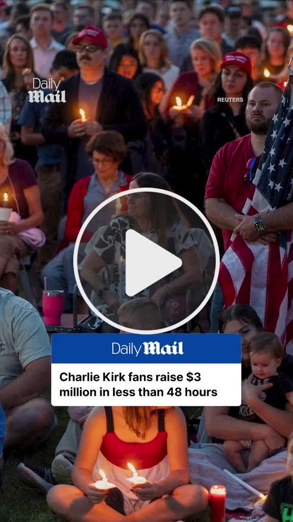 Charlie Kirk supporters have rallied around his grieving family