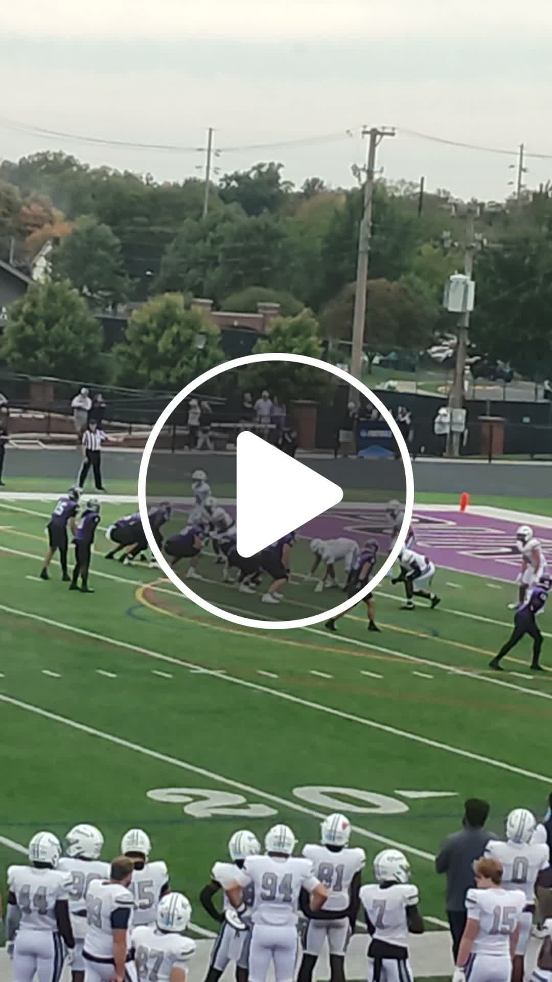 Mount Union football's Mason Ashby 7-yard TD from Mikey Maloney in Q3 ...