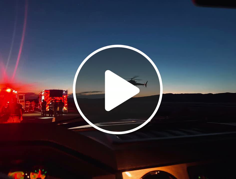 2 patients transported by air after vehicle crash with major damage ...