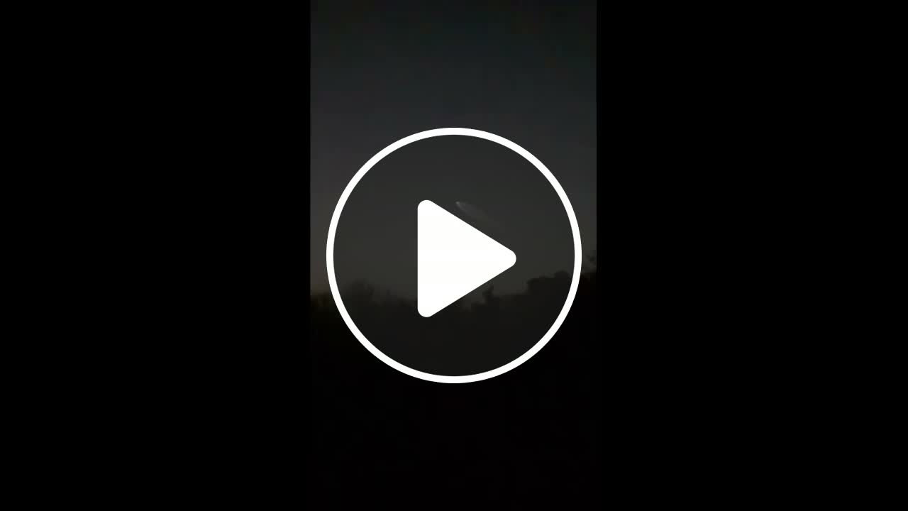 US: SpaceX Falcon 9 rocket Seen Passing Over Murrells Inlet, South ...