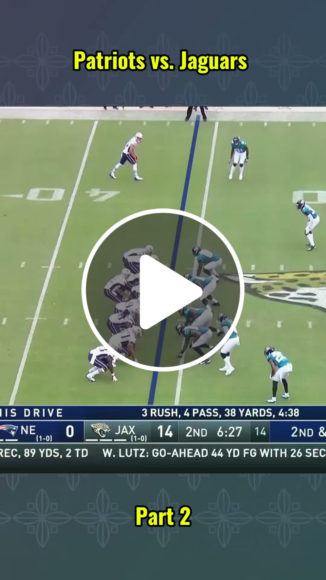 Epic highlights from Patriots vs. Jaguars Week 2! Who came out on top ...