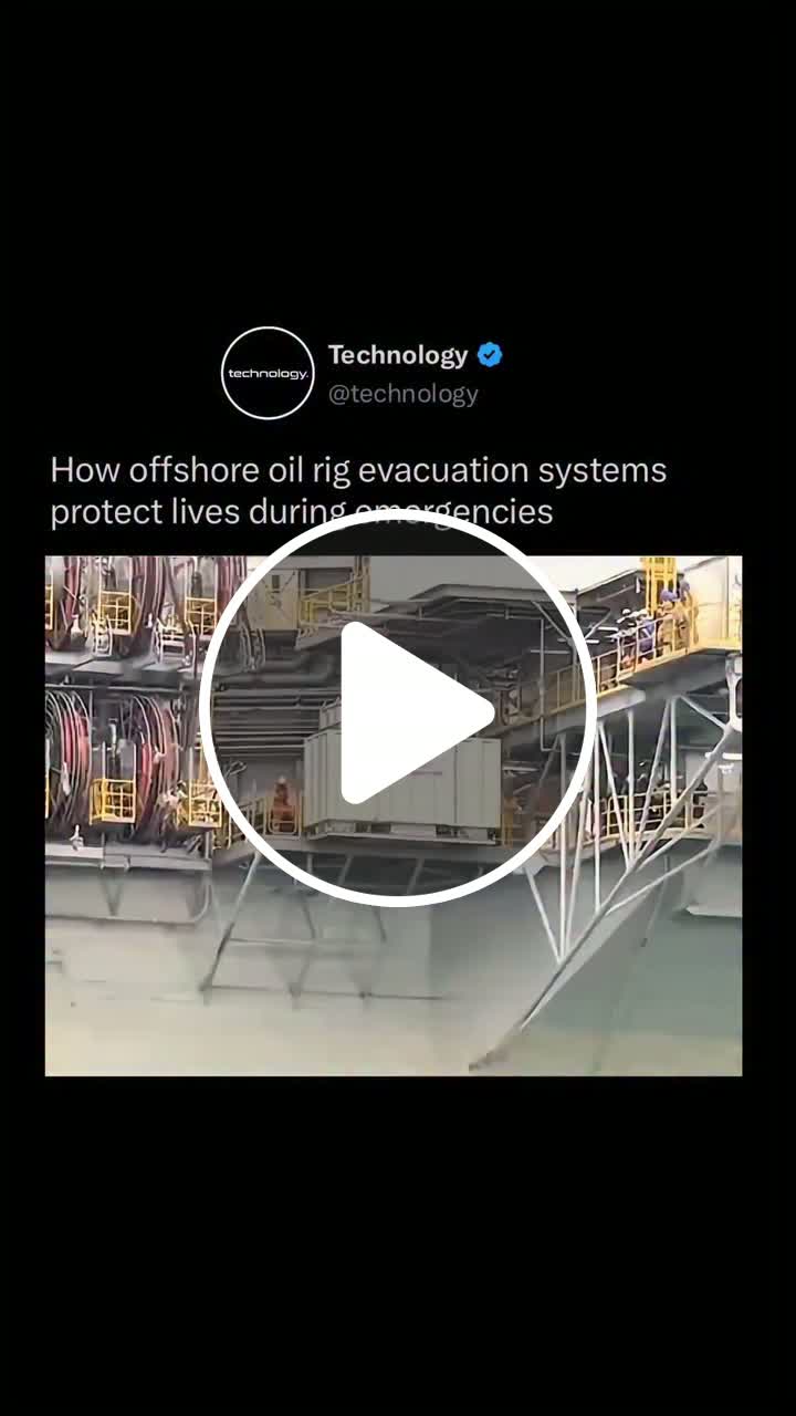 how offshore oil rigs evacuation system protect lives during emergency ...