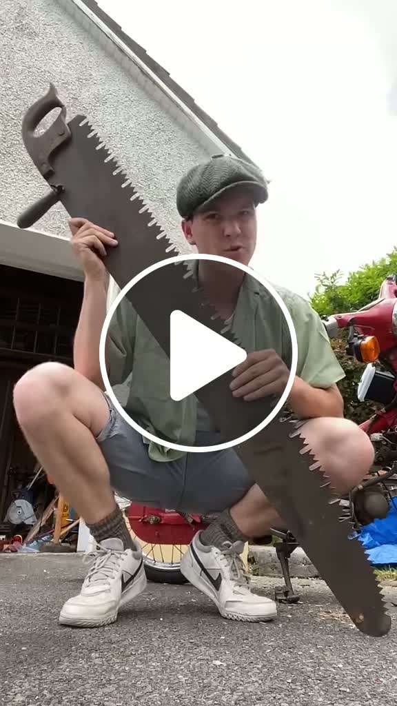 Carving A Crosscut Saw Handle Shortvideo Ireland Woodwork Restoration