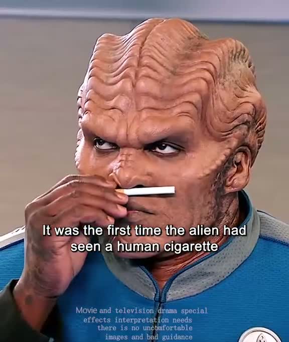 The aliens got addicted to cigarettes the first time they smoked them. The  harm is really too great.#scifimovie #fyp #foryou #Comedy