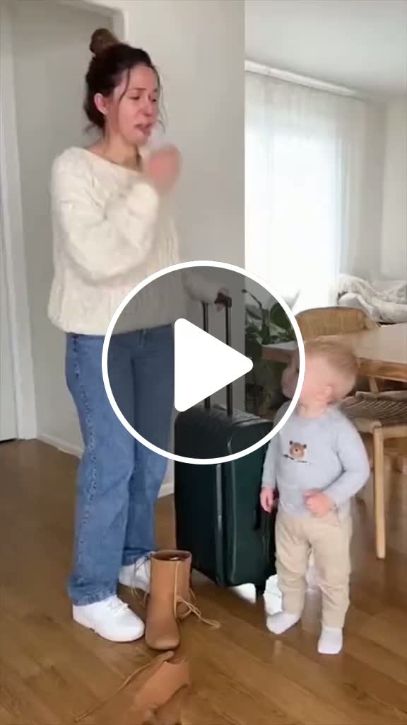 Mom Acts Dramatic, Baby stays Practical😂#funny#baby - NewsBreak