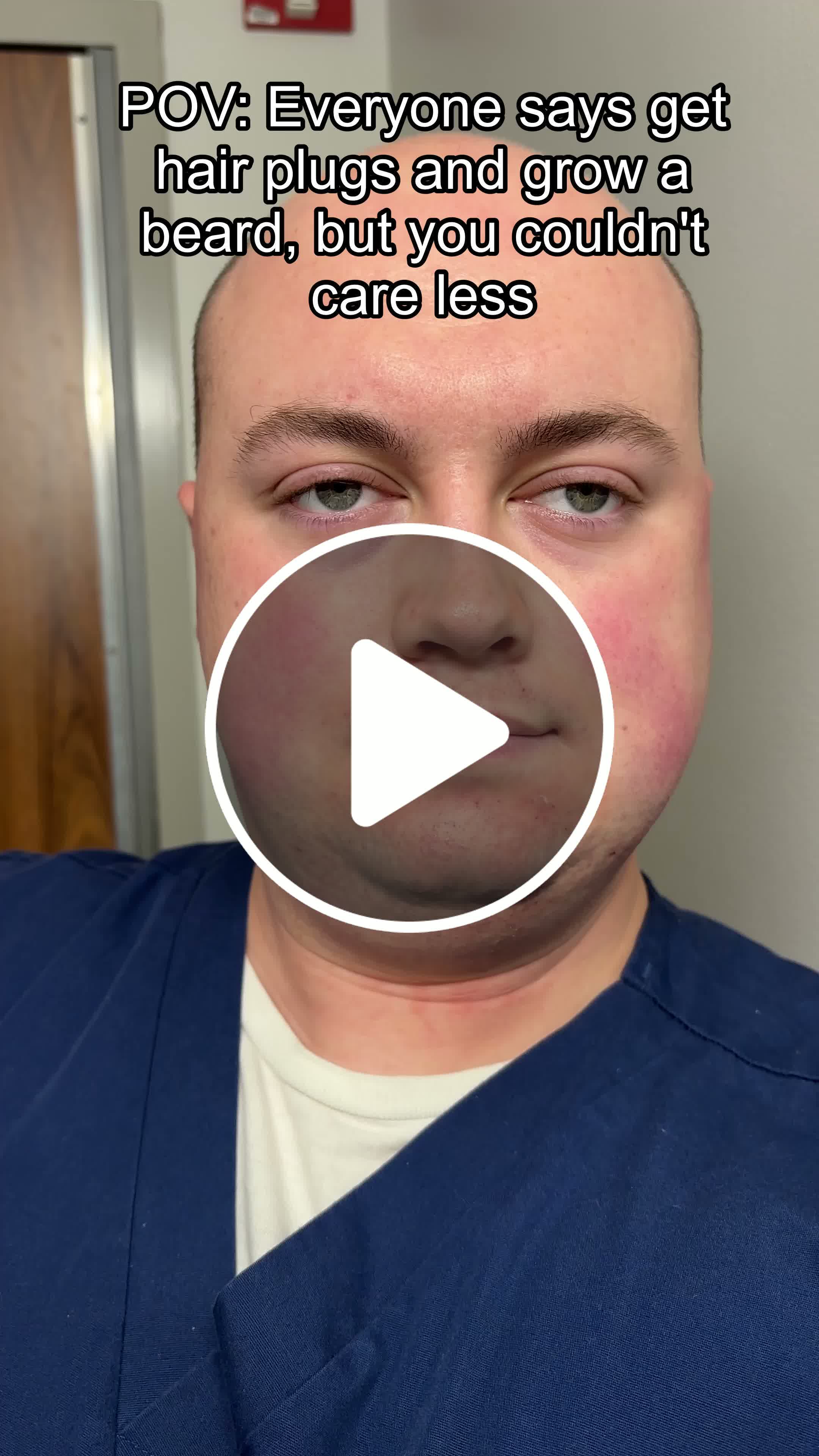 Bald and clean-shaven for the win. #bald #hair #shaved #societalrot ...