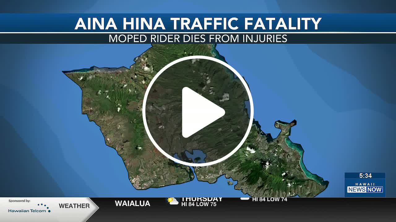 26-year-old man dead after being ejected onto Kalanianaole Highway ...