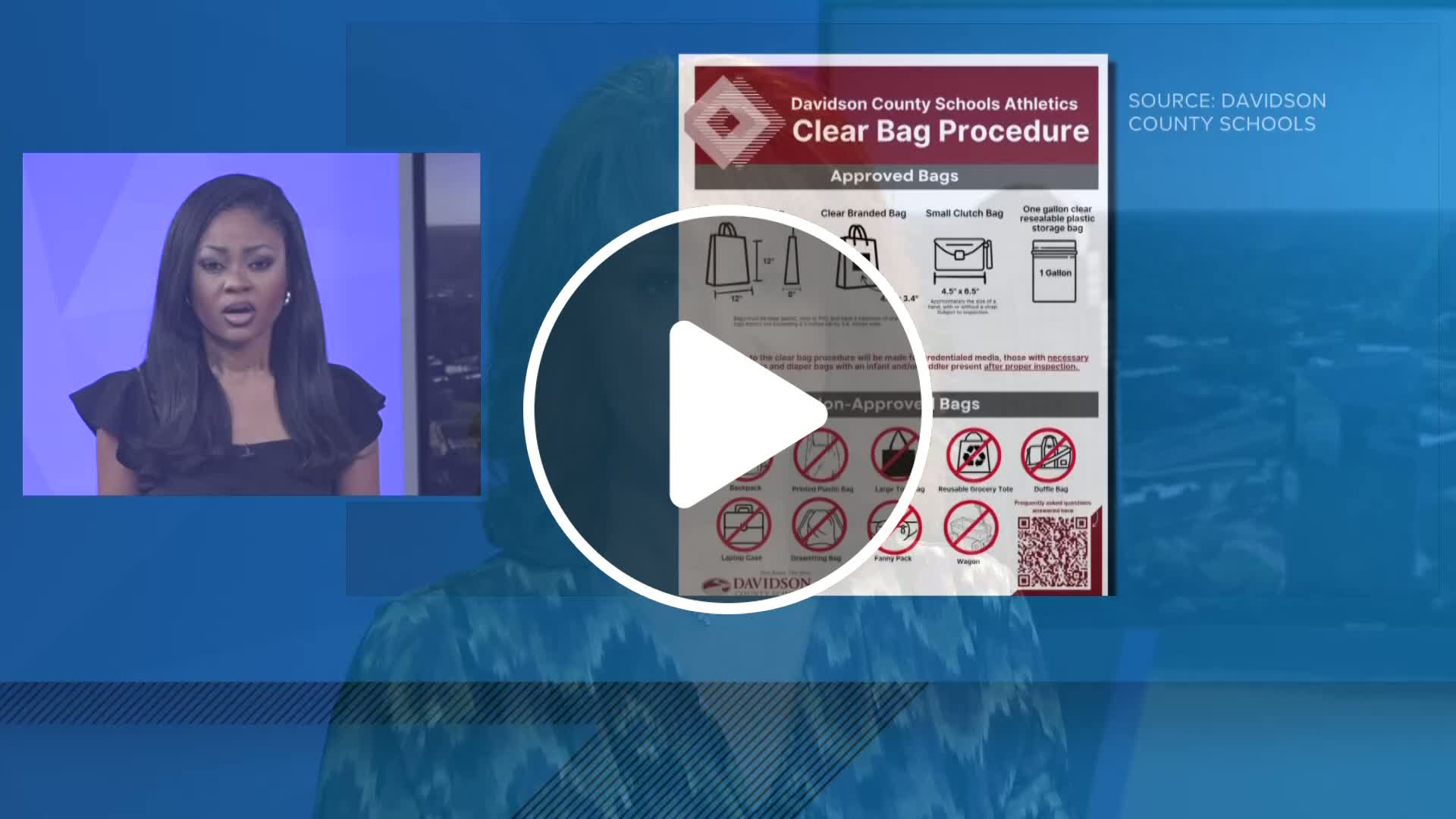 Davidson County Schools implementing clear bag policy - NewsBreak