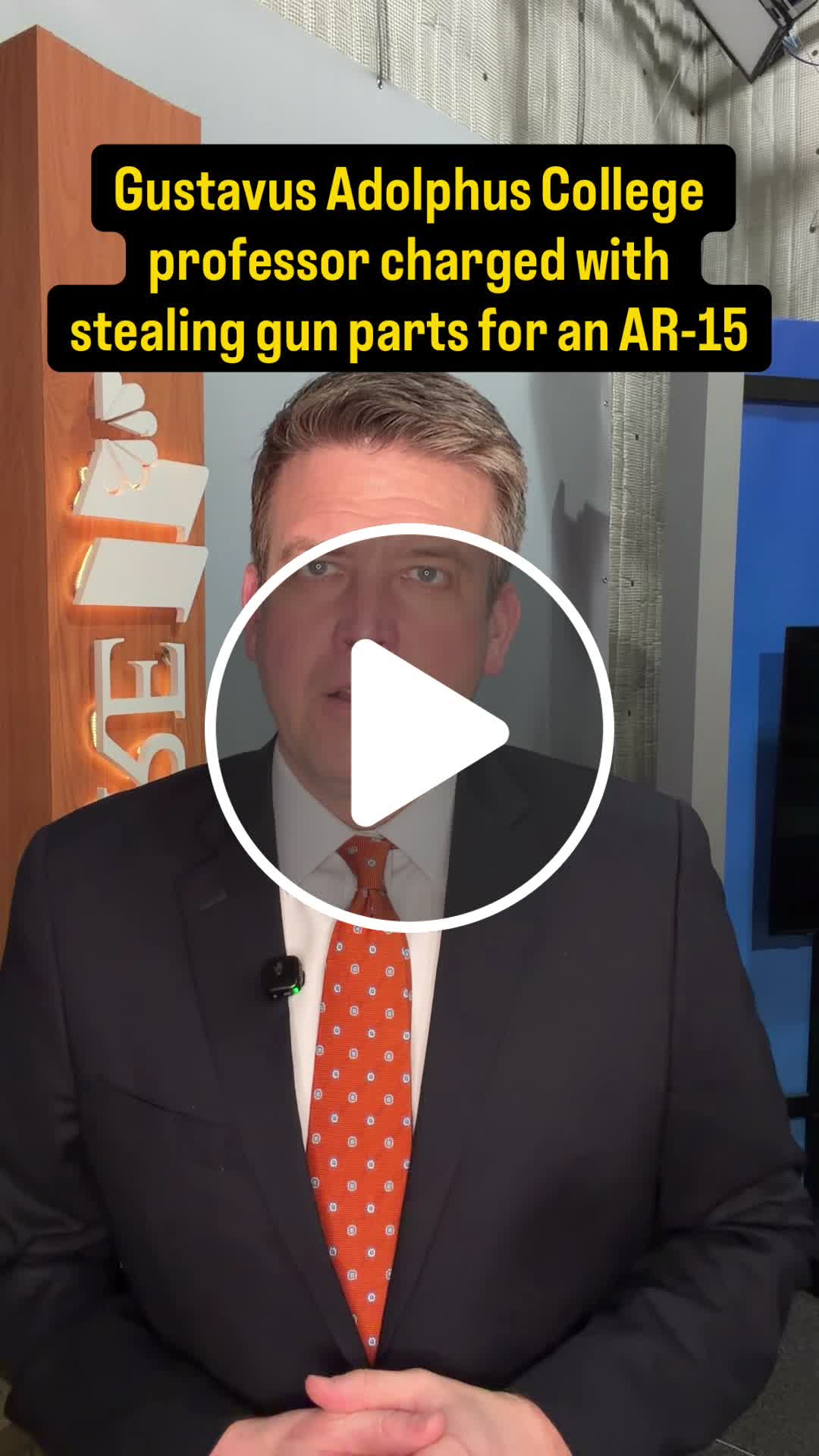 Gustavus Adolphus College professor charged with stealing gun parts for ...