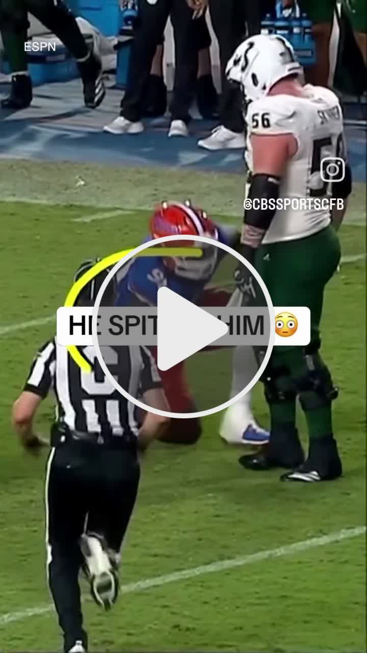 spitting on a person is disgusting Jalen Carter spit on Dak Thursday ...