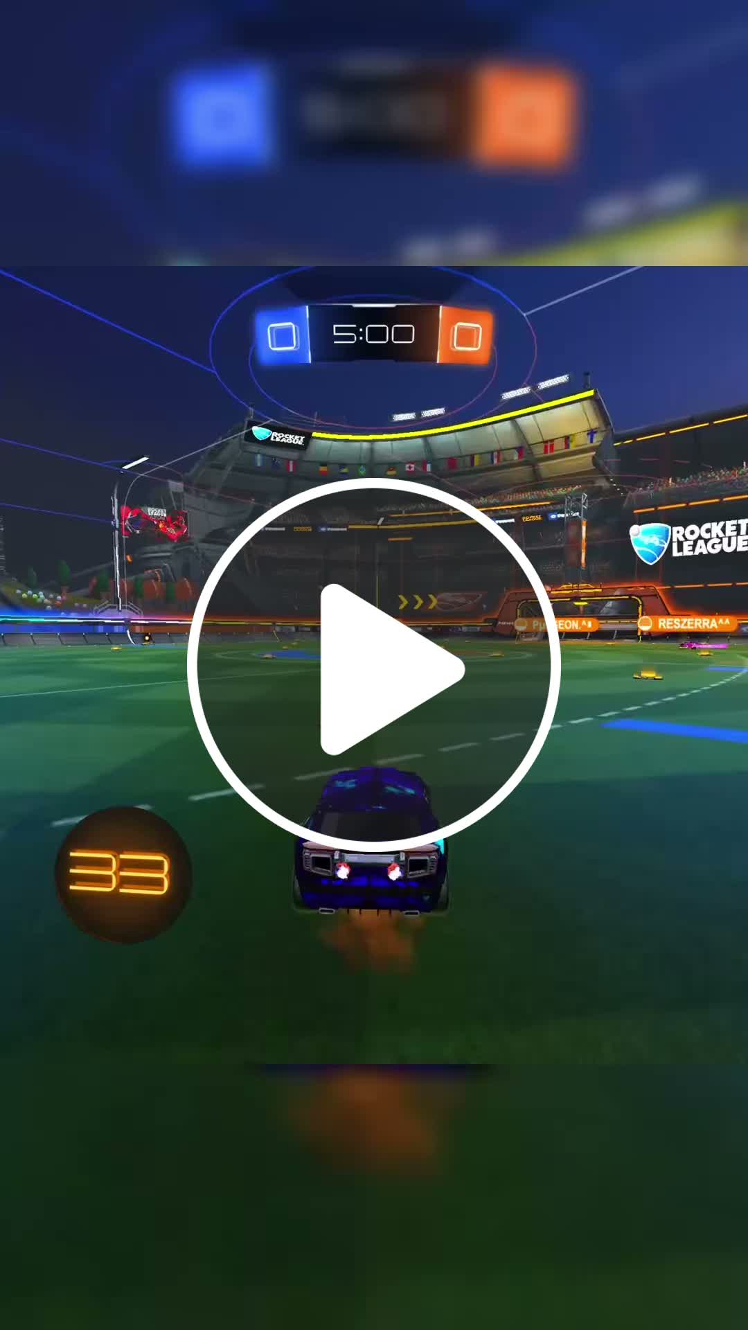 Defeated a top 8 RLCS player with a surprising twist featuring a polar ...