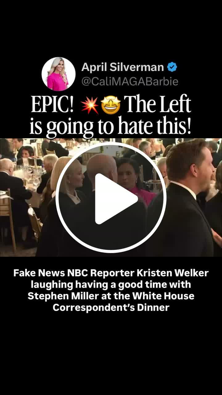 Fake News NBC Reporter Kristen Welker laughing having a good time with ...