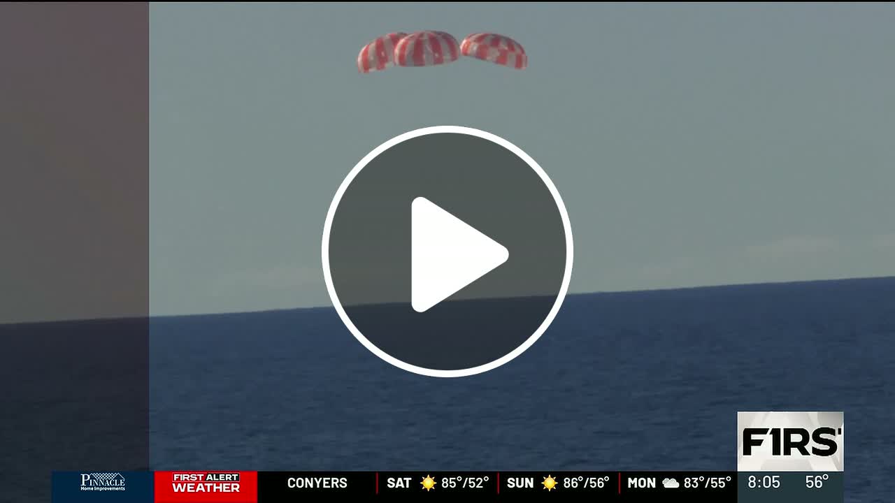 Artemis II safely splashes back down to Earth - NewsBreak
