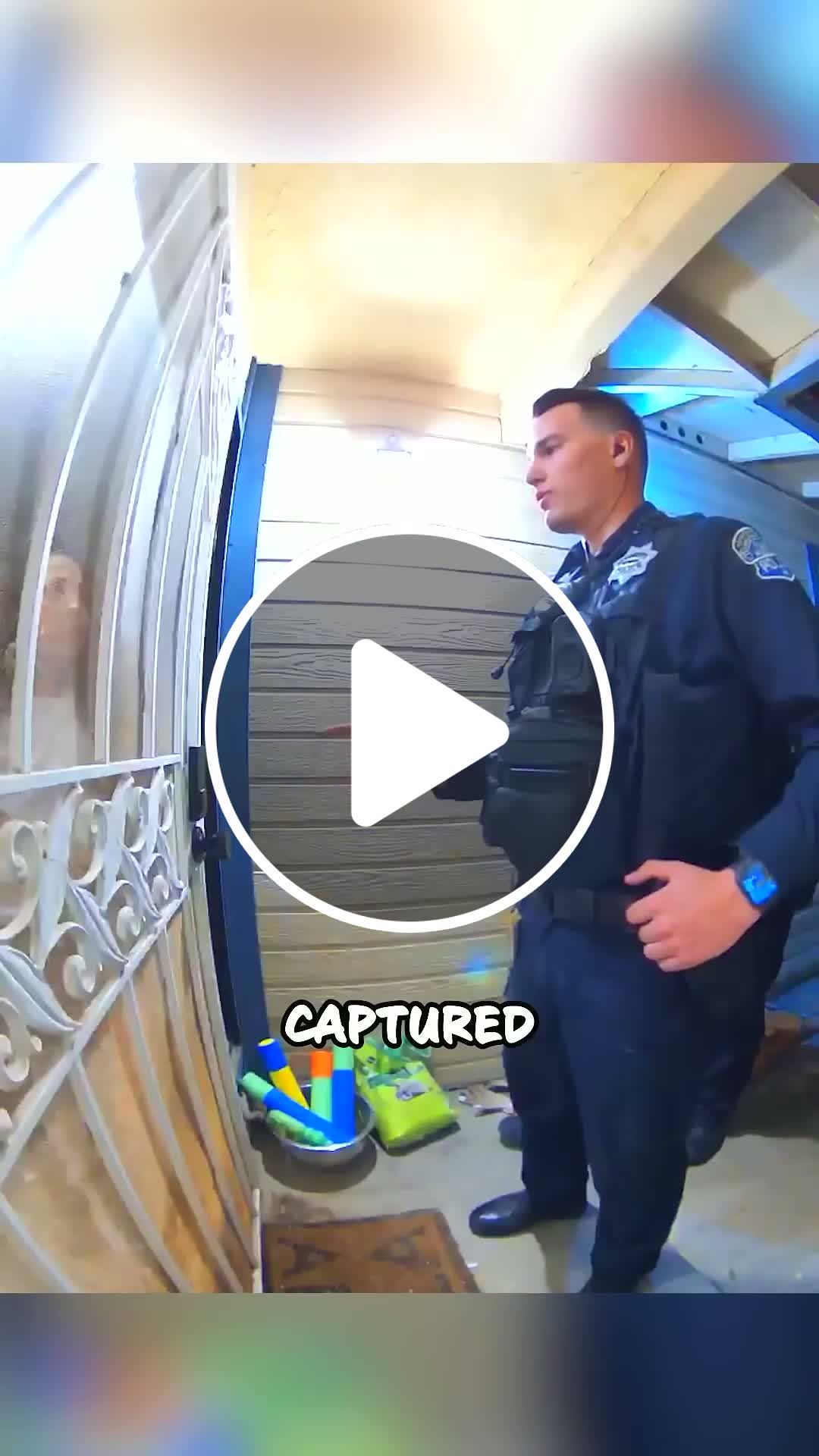 #CaughtOnCameraCops Act Like 21 Jump Street on Ring Doorbell Camera ...
