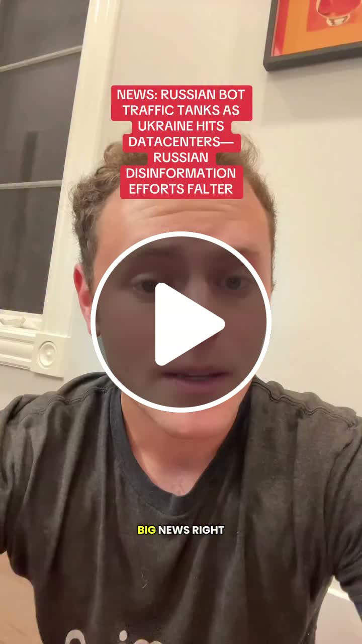 Russian Bot Traffic Tanks As Ukraine Hits Datacenters - NewsBreak