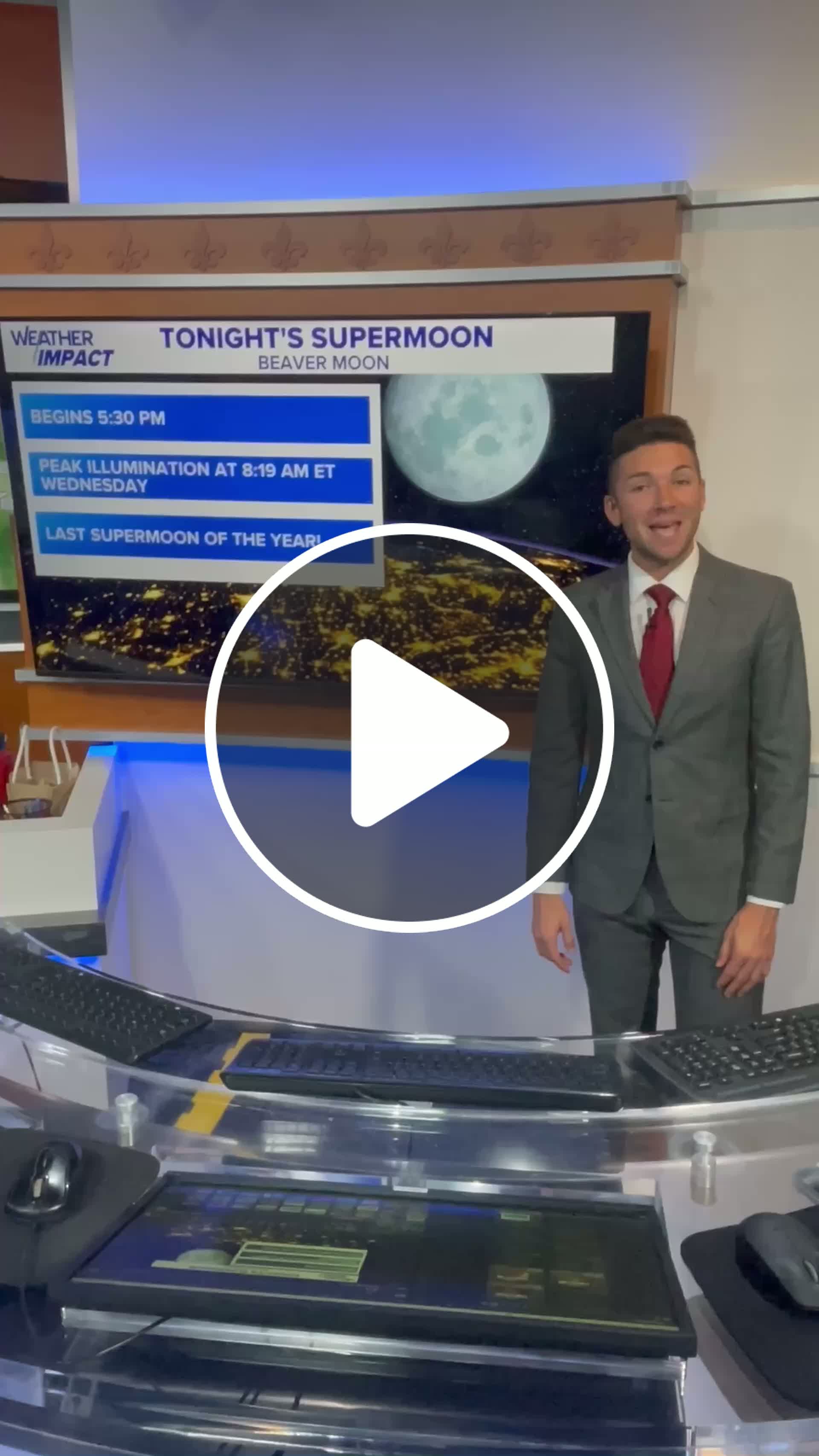 Will the Supermoon be visible tonight? - NewsBreak