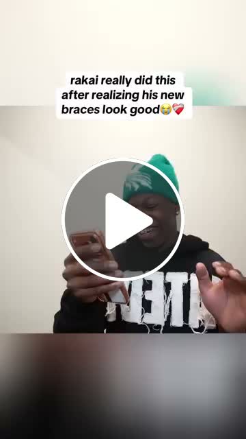Rakai shows off the new braces like they changed his life 😂 # ...