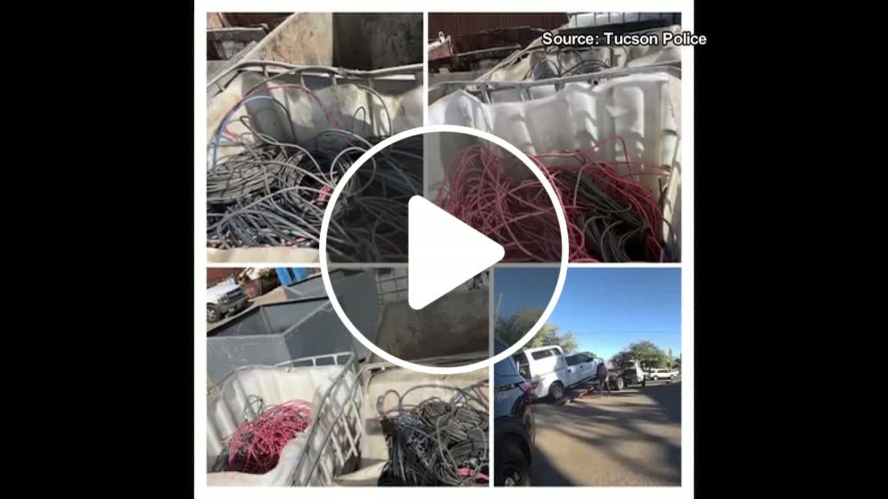 Tucson Police make arrest in copper wire theft investigation - NewsBreak