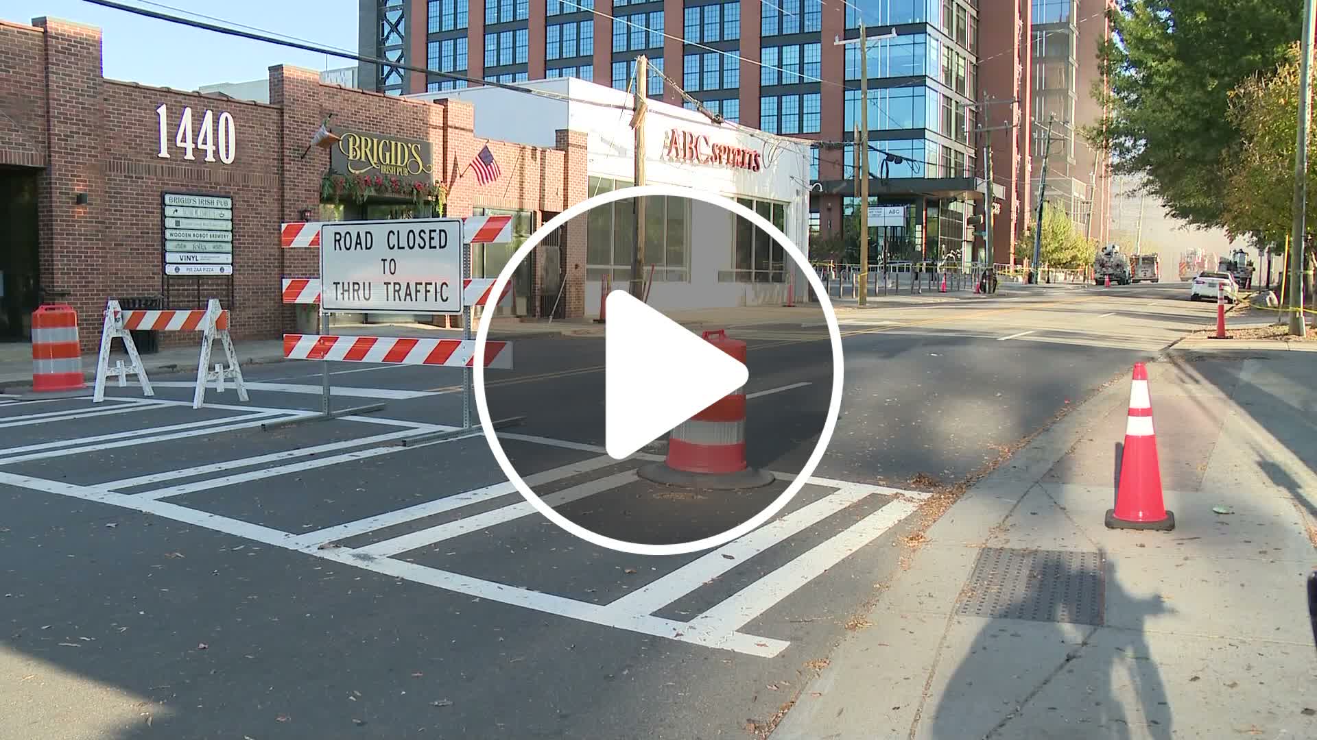 South End road closures Sunday due to natural gas line damage - NewsBreak