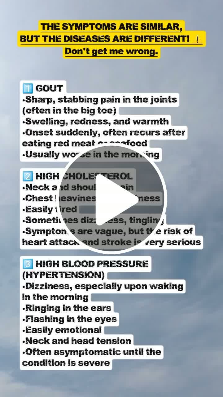 Similar symptoms different diseases - NewsBreak