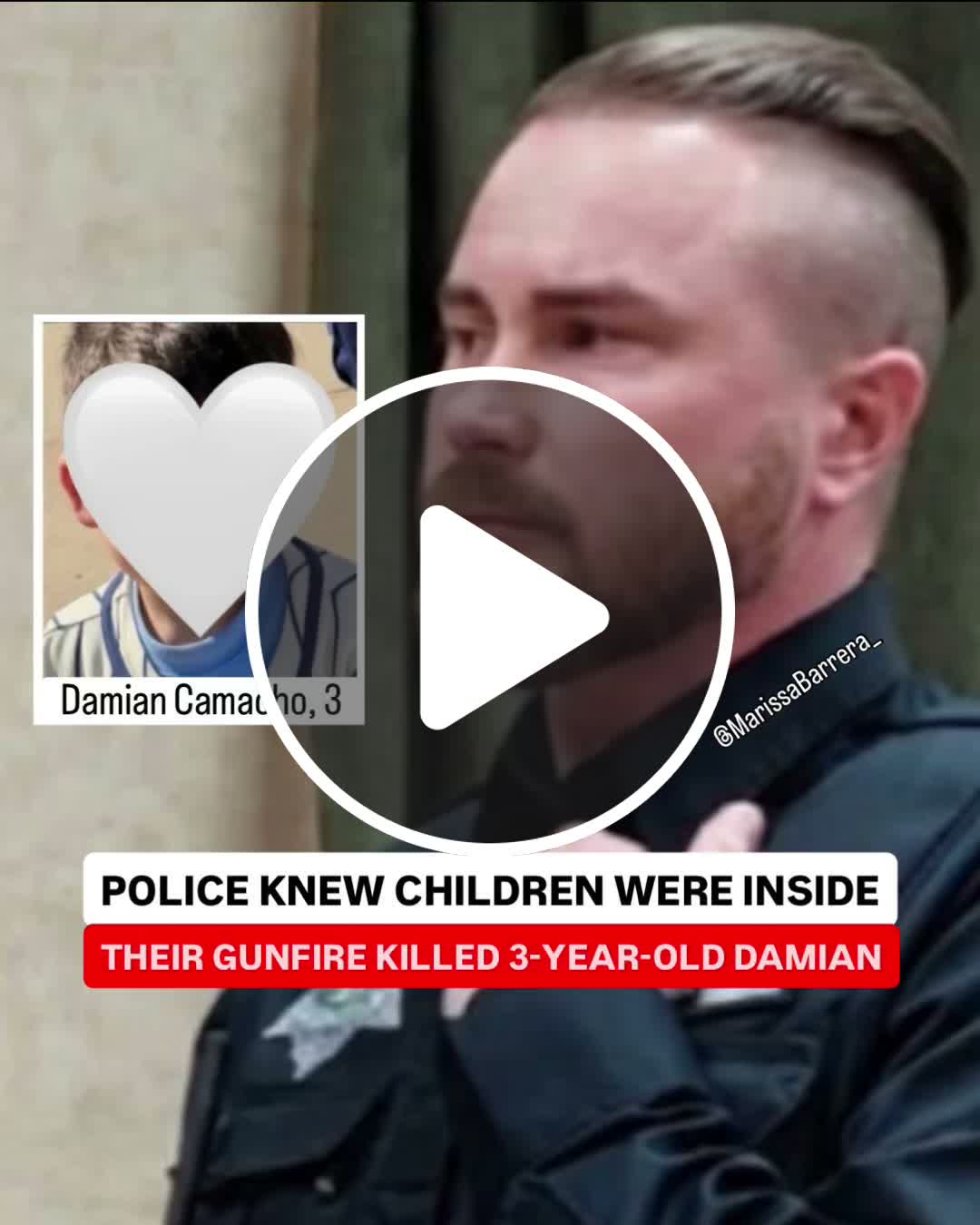 Sgt. Jake Foster Shot and Killed 3-Year-Old Damian Camacho After Police ...