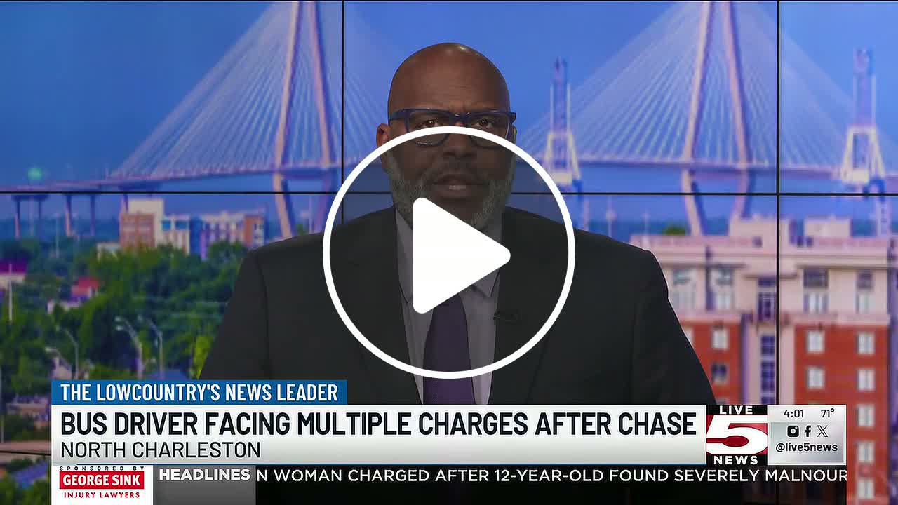 VIDEO: NCPD: Summerville bus driver accused of DUI, evading police ...