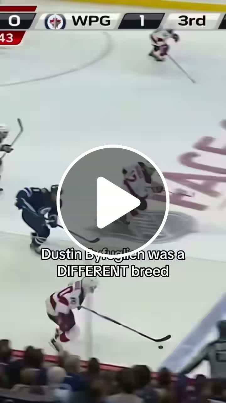 Dustin Byfuglien was an absolute menace on the ice. #NHL #HockeyTok # ...