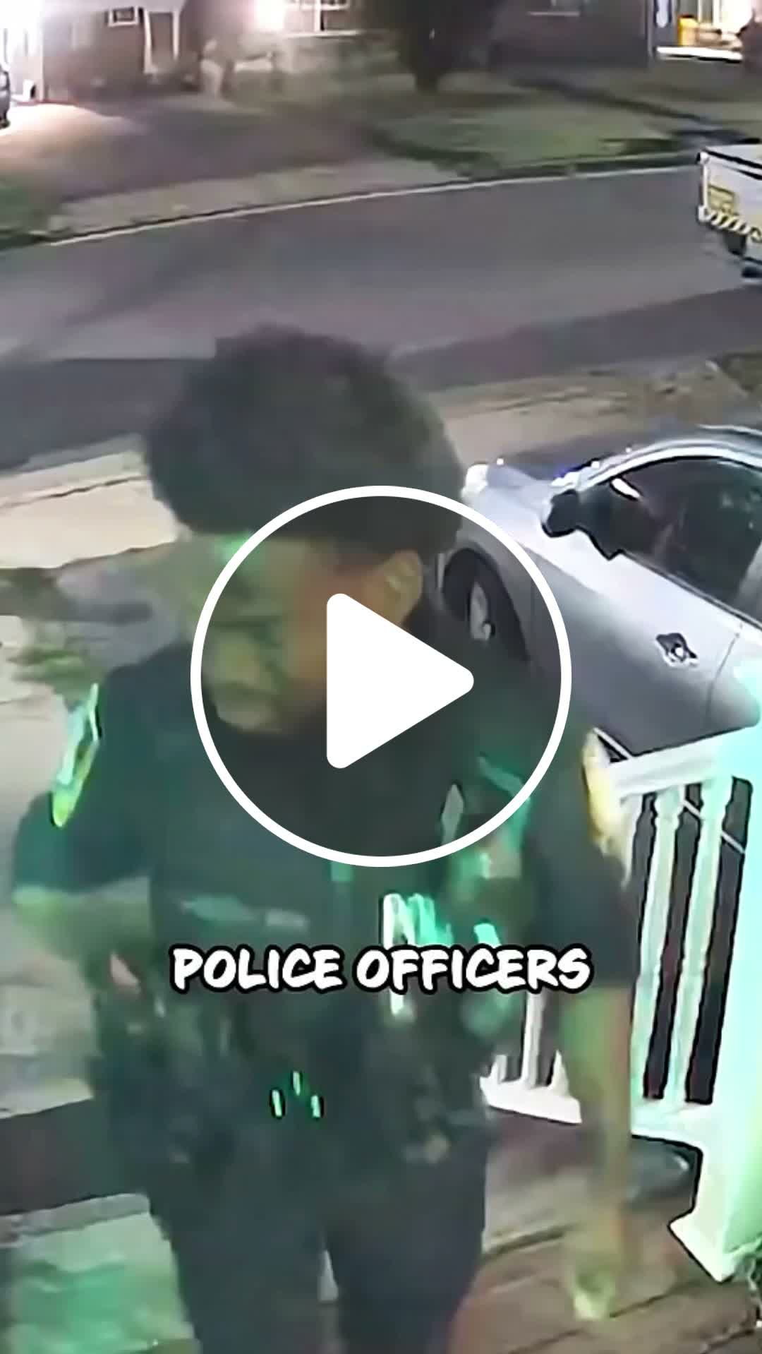 Cop Knocked and Regretted It Instantly 😂 - Funny Ring Doorbell Camera # ...