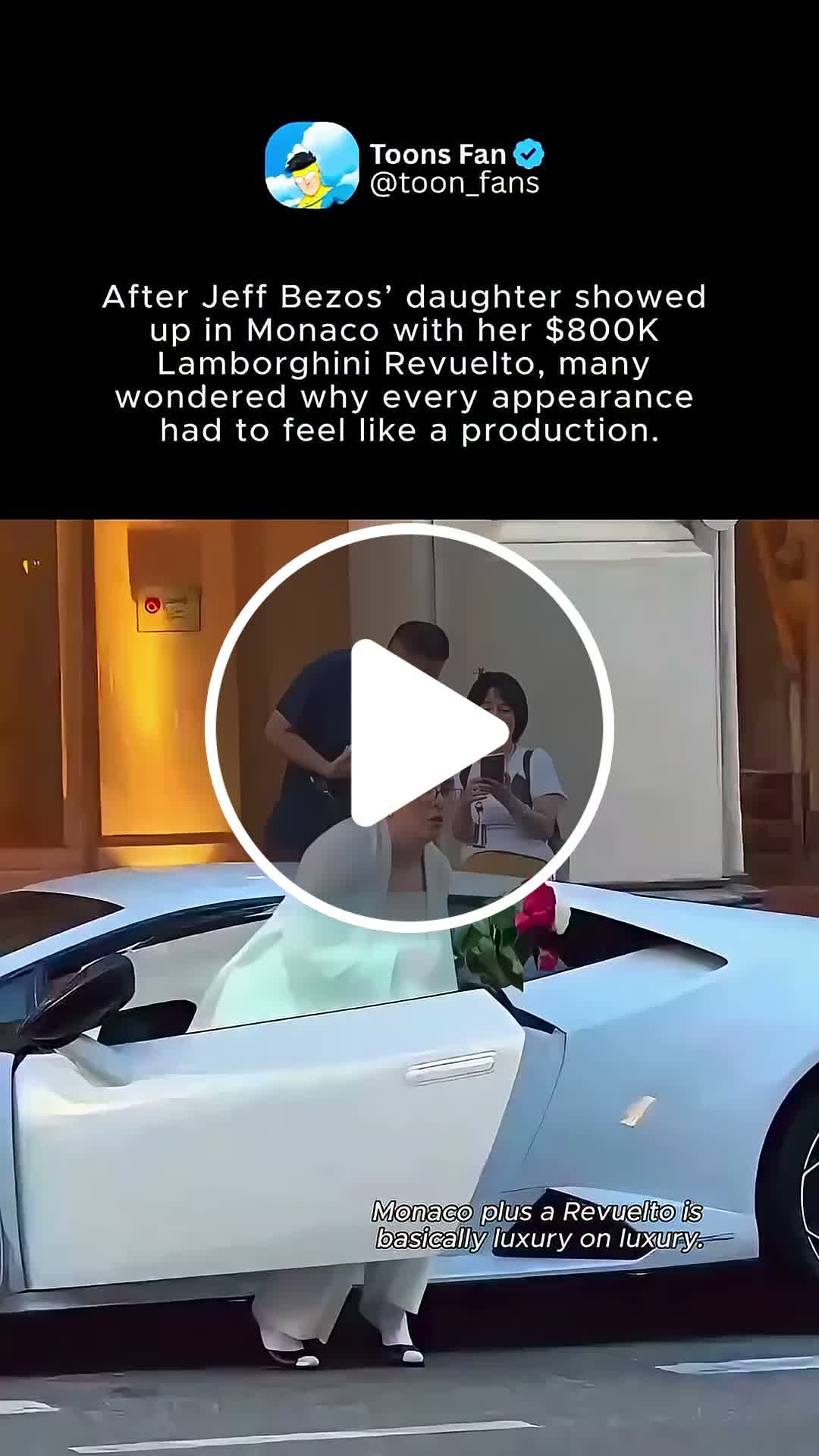 Jeff Bezos’ Daughter Arrived in Monaco in an $800K Lamborghini # ...