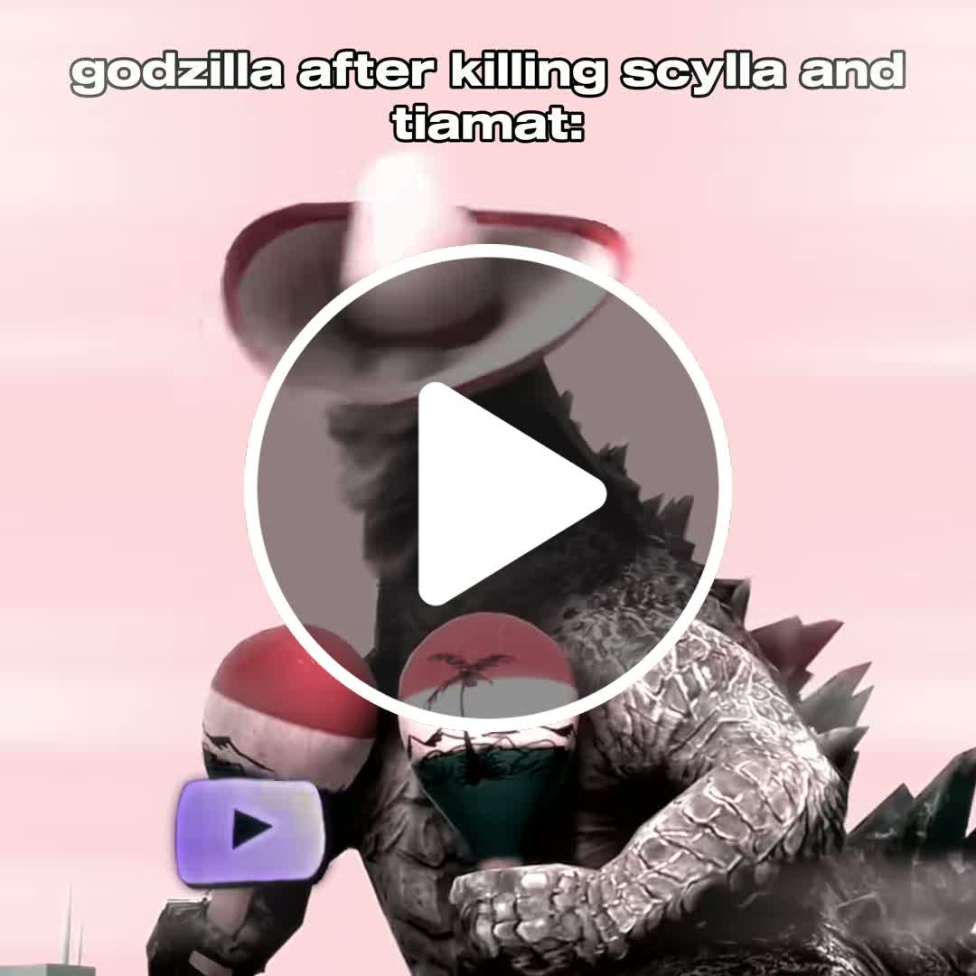 Godzilla Edit Animation Not Mine Fire Edit Cold Fyp Godzilla