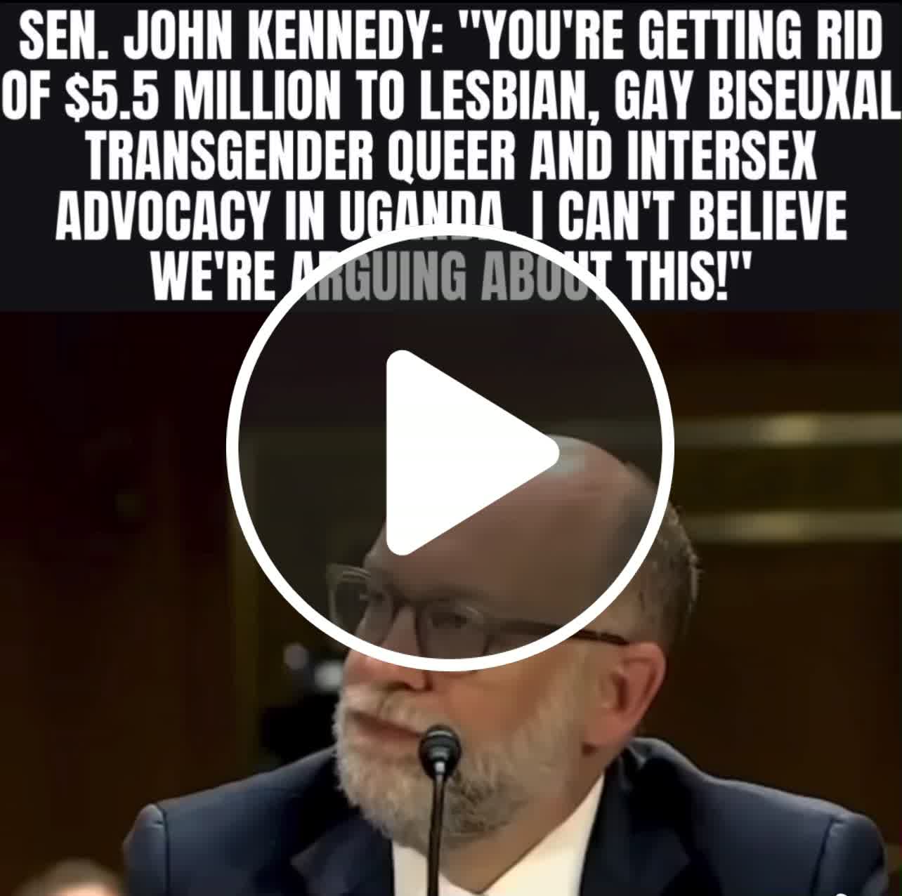 John Kennedy
11/25/2025 posting on GETTR.
See how our government is . Especially Bad Actors grumblin...