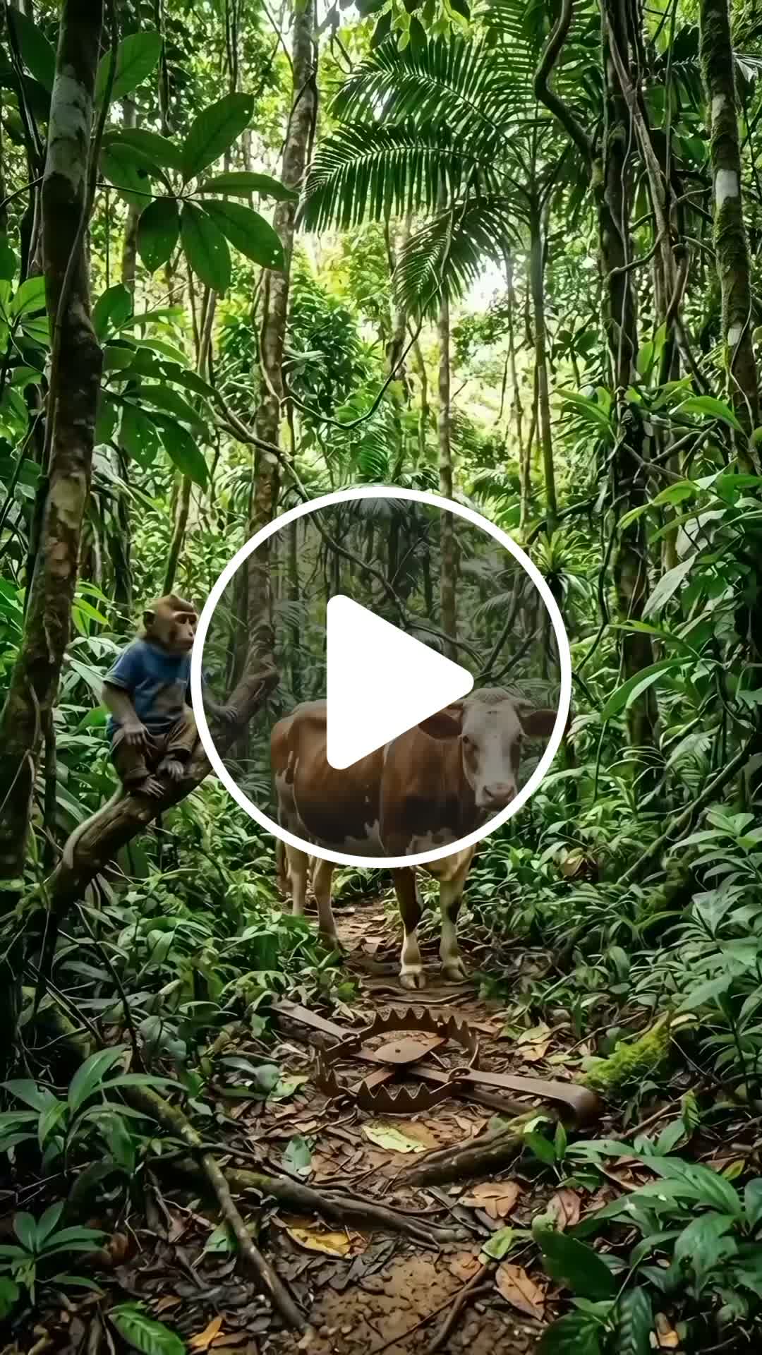 The Monkey Begged for Help… And Saved a Life #animal #rescue #AiMe # ...