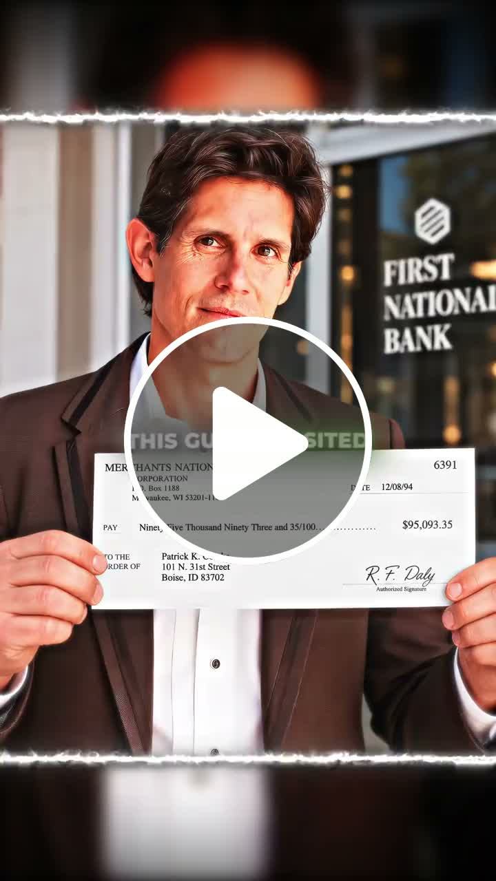 This guy deposited a fake $95,000 check as a joke #fyp #viral - NewsBreak