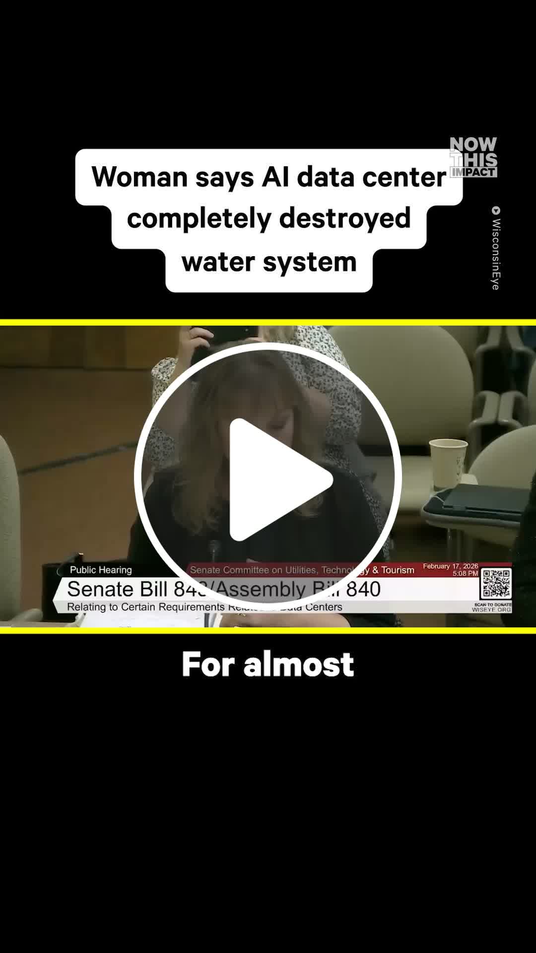 Woman Says AI Data Center Destroyed Her Water System - NewsBreak