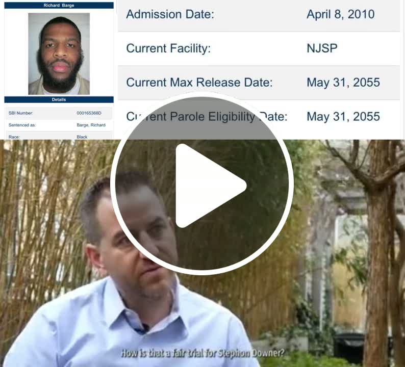 Richard Barge, inmate #000165368D, has been fighting wrongful ...