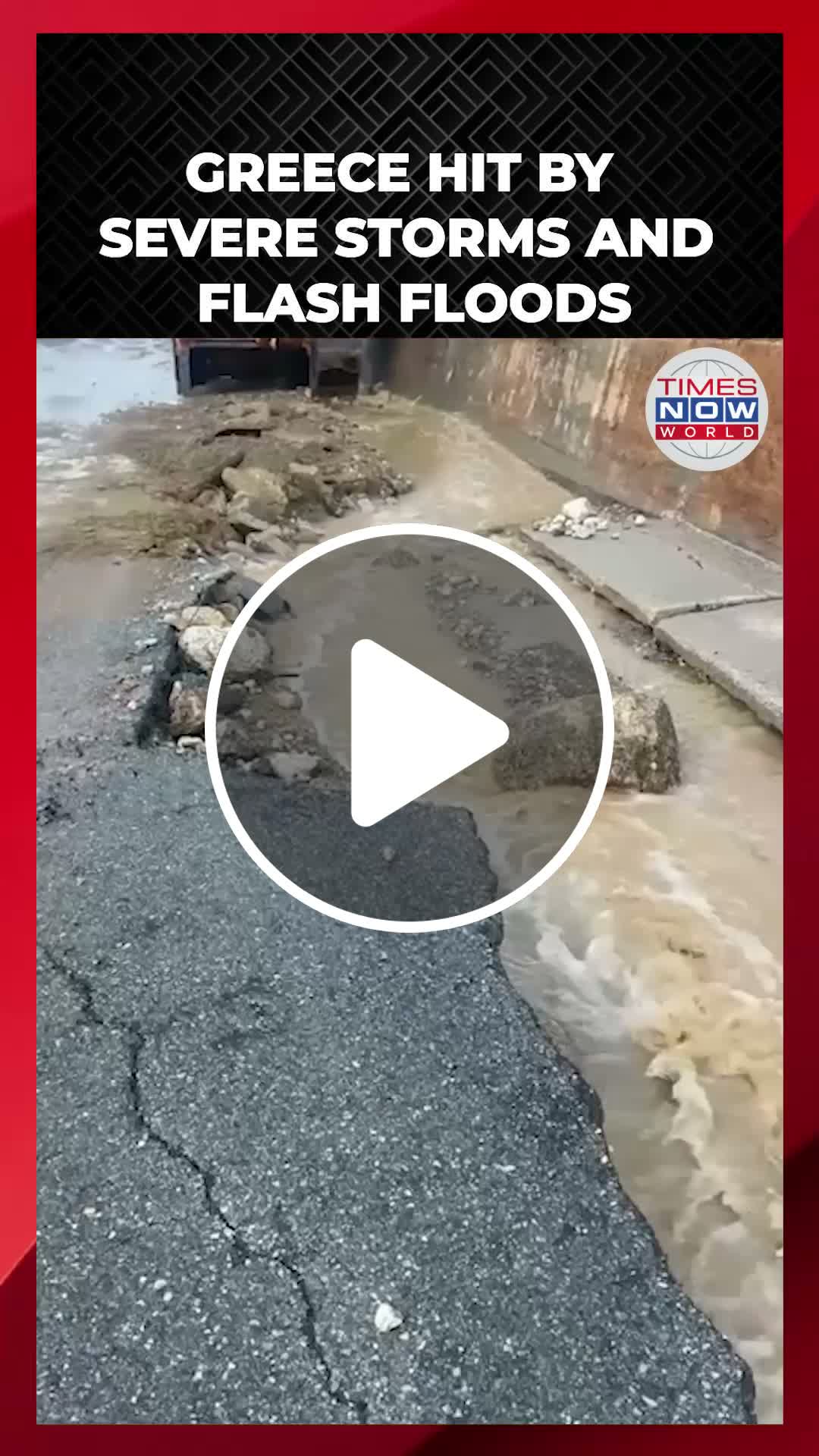 Crete Floods: Flash Flooding Batters Ierapetra After Violent Storms ...
