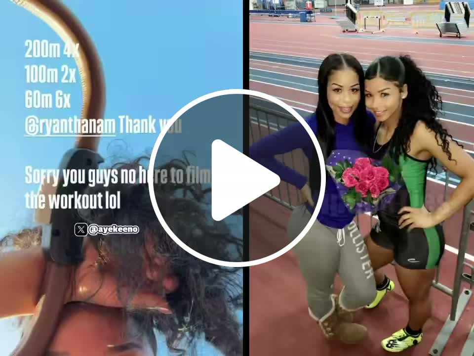 Chrisean Rock shares clips of her training to return to track, tapping ...
