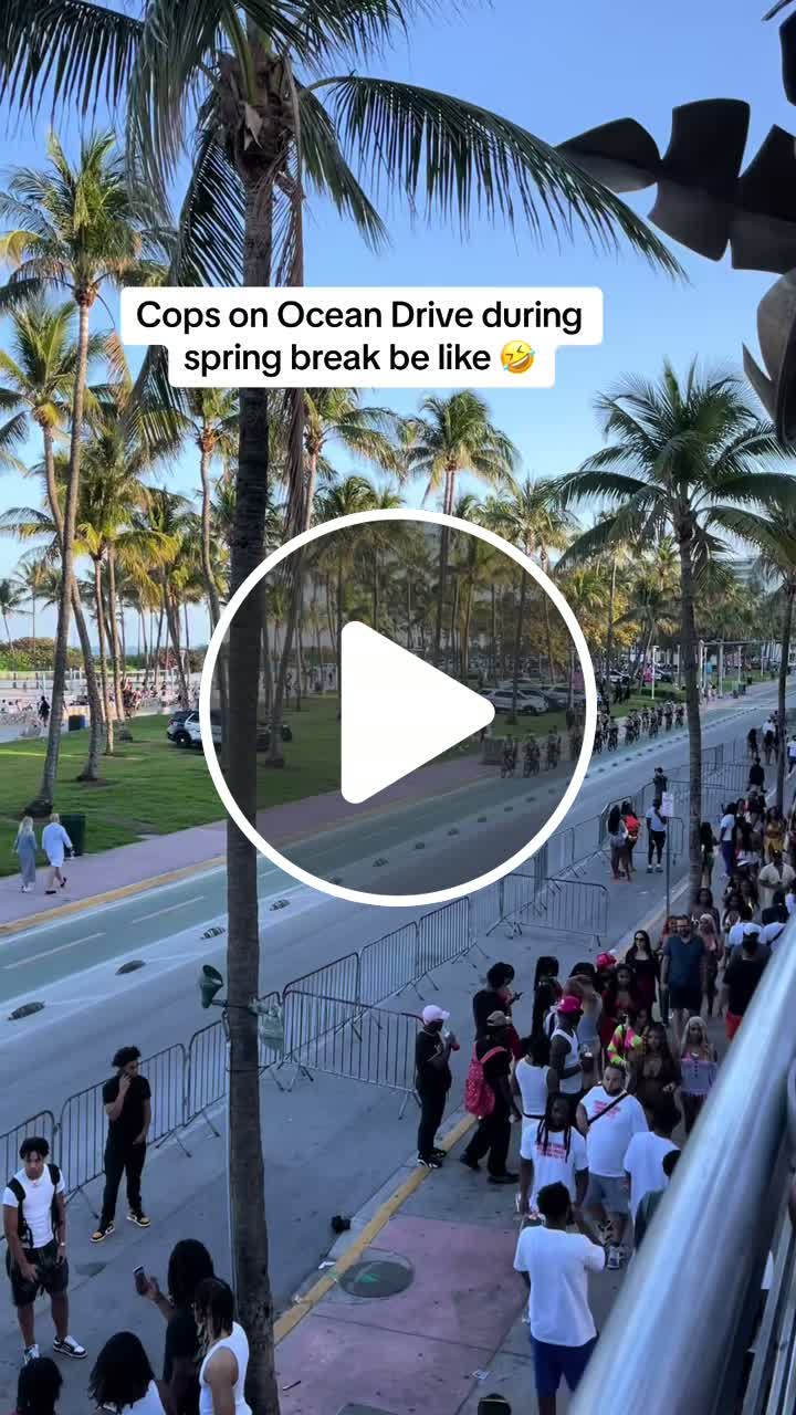 Oh Miami… Spring break vibes are unstoppable! 🌴 #Miami #SpringBreak # ...