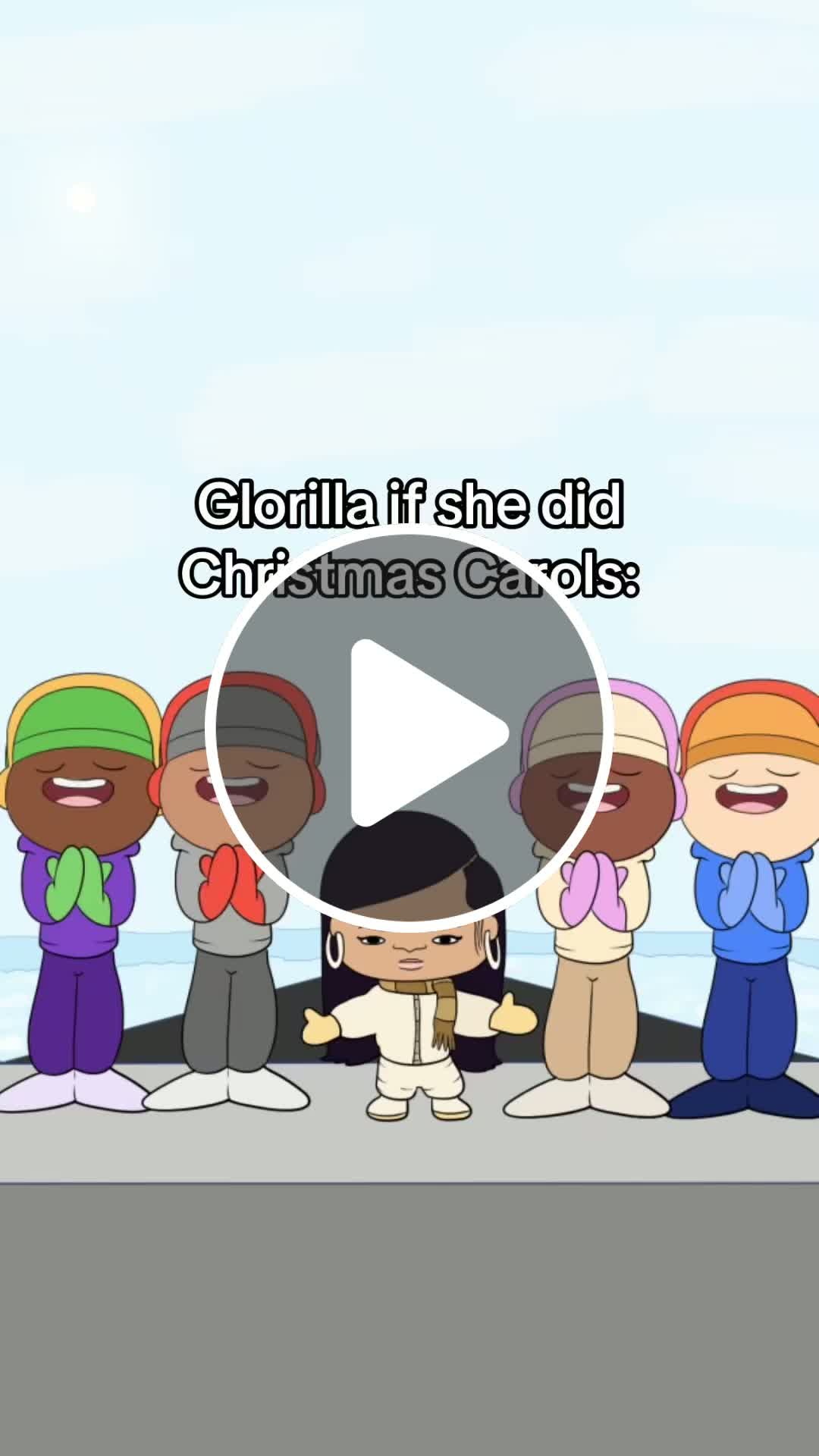 She lowkey had a crazy run this year #glorilla #animation #hiphop # ...