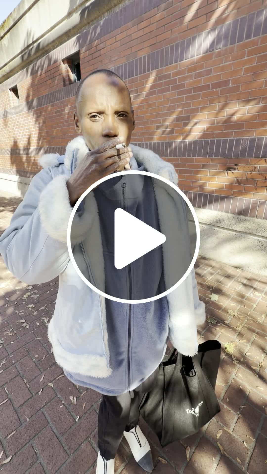 A homeless woman from Somalia, who now is on the streets of Portland ...